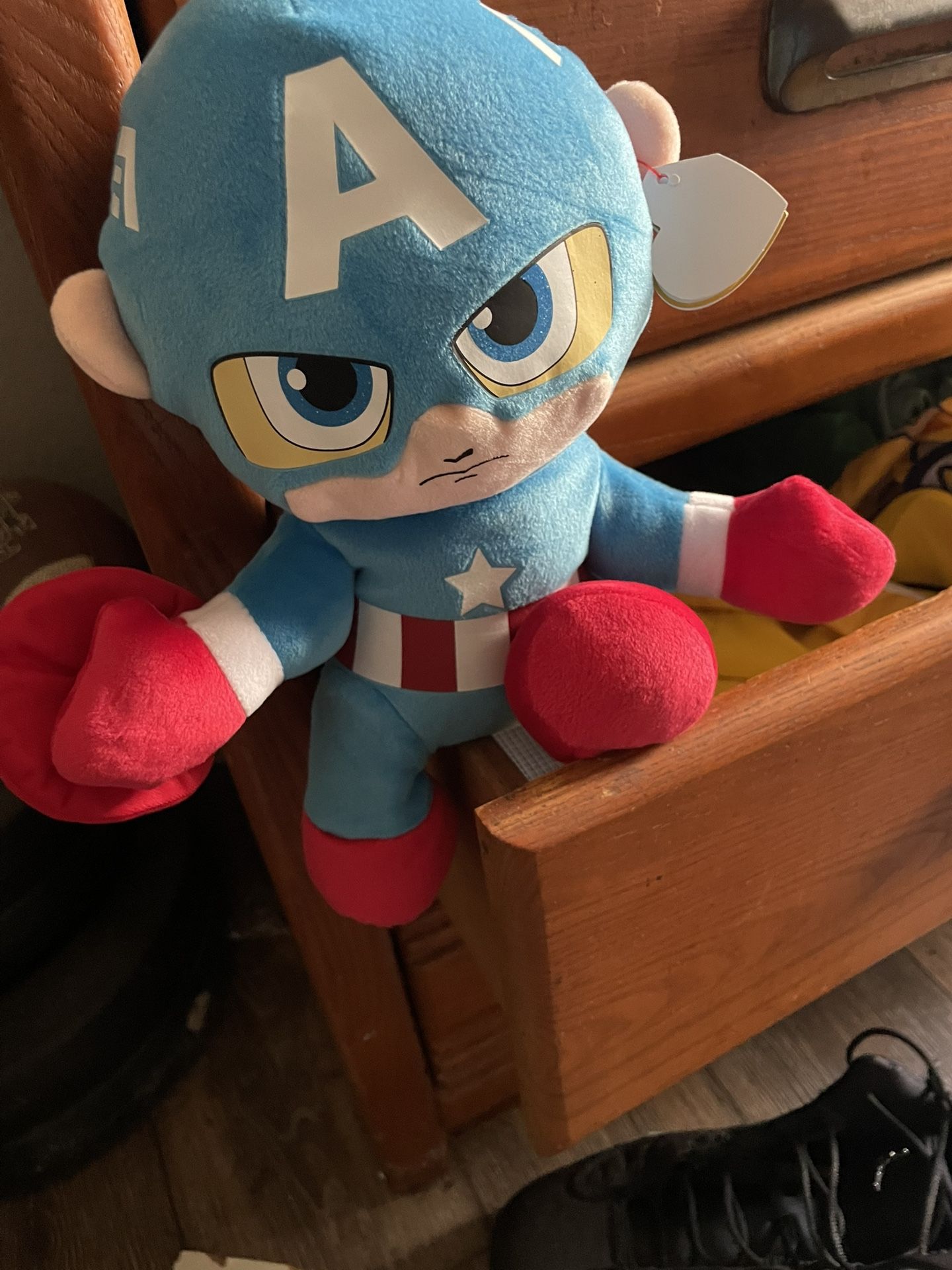 Captain America Plushie 