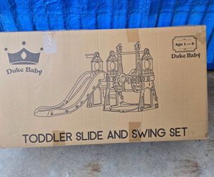 Duke baby Slide and swing age 1 - 6 ( resbaladilla y columpio edades 1-6)