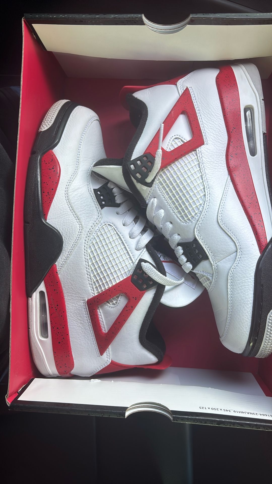Jordan 4 Red Cement Retro