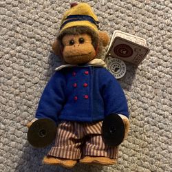 Plush Gen-Yoo-Wine Boyds Monkey Simianne Z. Jodibear Tags