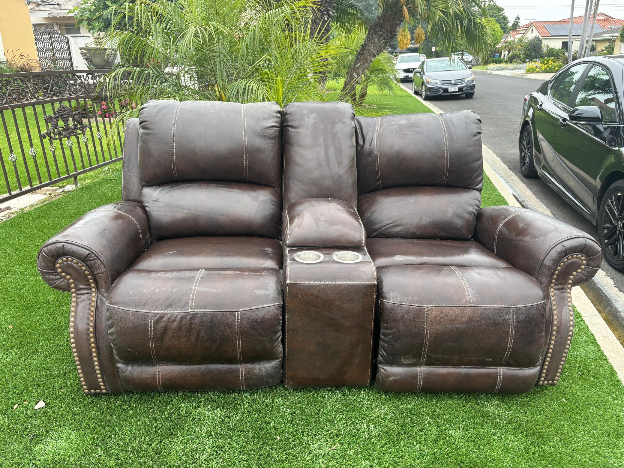 Leather Couch