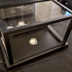 Display Case (baseball Cap, Football … Etc….mirror On The Back 