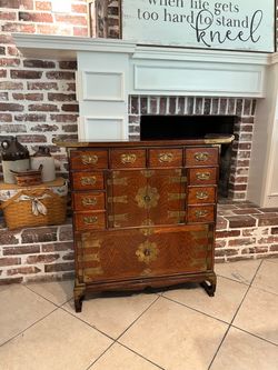 Korean Jeonju Chest / Korean Apothecary Cabinet / Scholars Chest / Medicine Cabinet