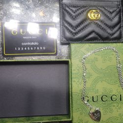 Necklace / Wallet Gucci Set