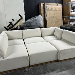 Henredon Murphy Fabric Modular Sectional