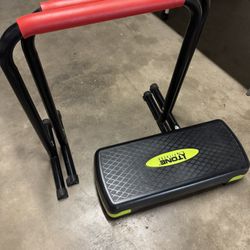 Exercise Equipment- Dips Stands And Stepper