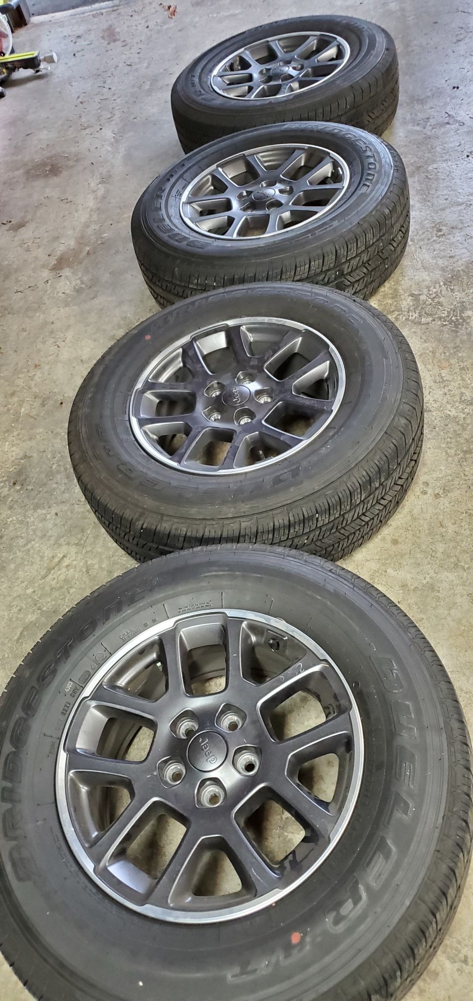 Jeep Gladiator or Wrangler wheels and tires