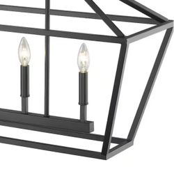 3245-MB 5-Light 40 in. Wide Taper Candle Matte Black Chandelier.   Retail price $383 our price $160   Millennium Lighting Model # 3245-MB   L-4263 