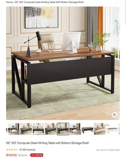 Computer Desk Writing Table