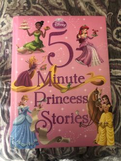 5 minute princess story book