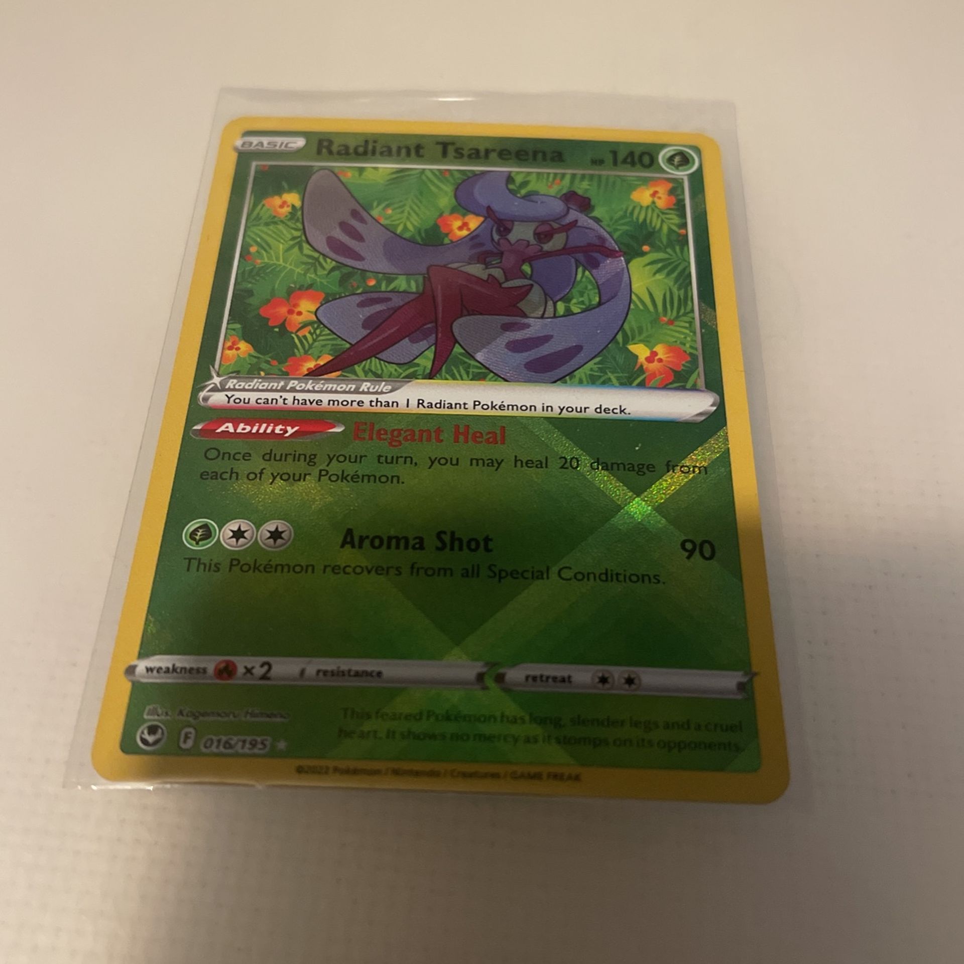 Pokémon Radiant Lot of 3 Cards for Set 195