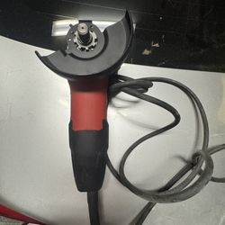 Milwaukee 7 Amp Corded 4-1/2 in. Small Angle Grinder with Sliding Lock-On Switch