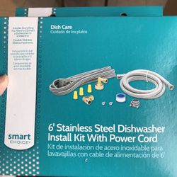 “NEW” Dishwasher Install Kit “NEW - Stainless” 