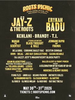 Roots Picnic GA tickets