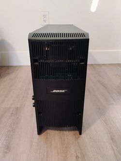  Bose Acoustimass 16 Series II home Theater Subwoofer Black Functions Perfect with 2 side speakers.