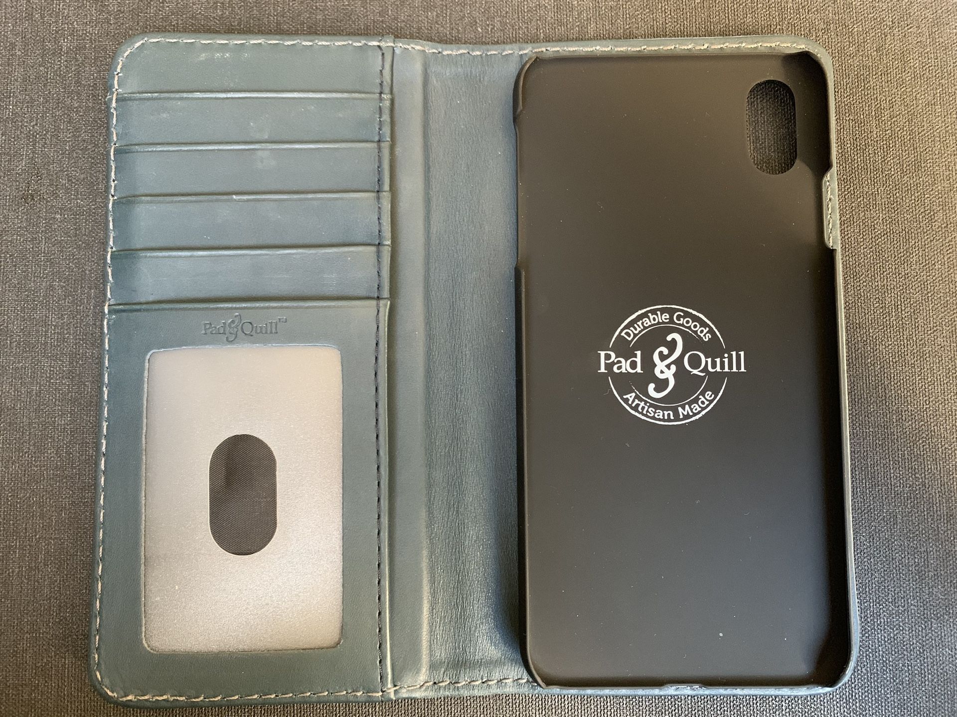 Pad & Quill leather folio for iPhone XS Max