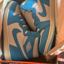 Jordan 1 Retro Og Hi UNC Reimagined Sz 10.5