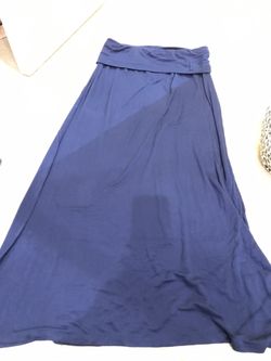 Navy blue ladies skirt