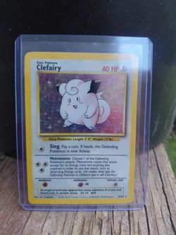 Clefairy holo 1995