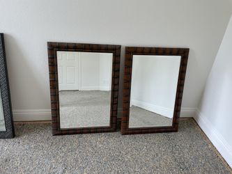 2 Vanity Mirrors