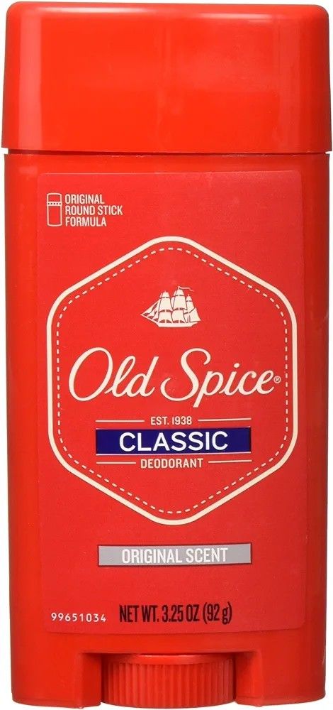 Old Spice Classic Deodorant Stick Original 3.25 Oz