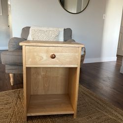 Solid Wood End Table 