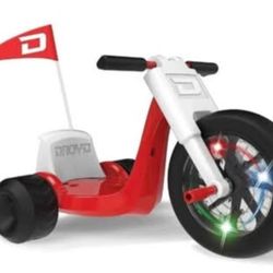 Droyd Romper Electric Tricycle for Kids 3+ Years, 24V Gifts Toys 3-6 MPH Max Speed & 45 Mins Max Long Lasting, Parental Speed Control Safe Trikes with