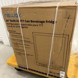 NewAir 177-Can Beverage Fridge - Built-In or Freestanding - Brand New