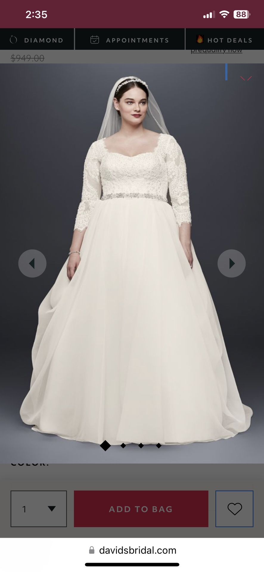 Plus Size Wedding Dress