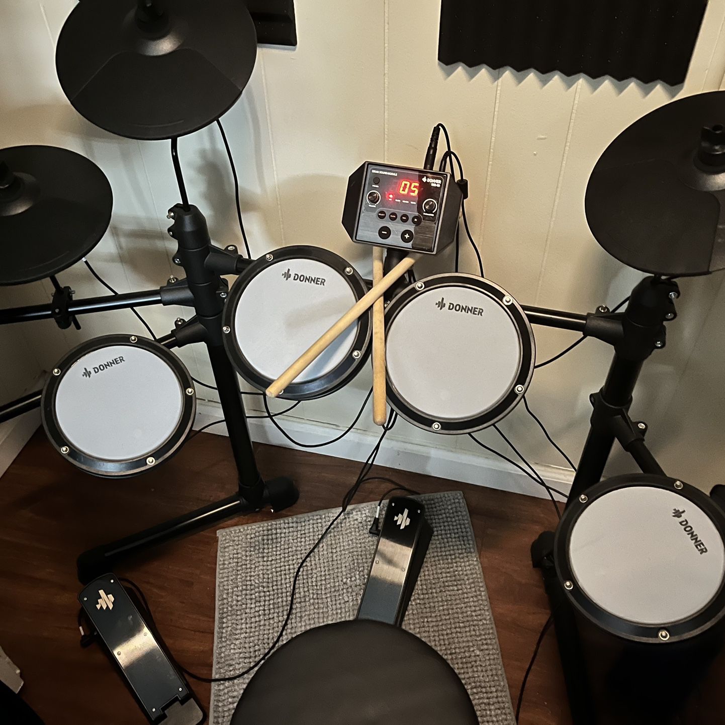 Donner DED-80 Electronic Drum Set