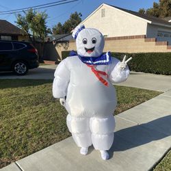 Puft Marshmallow Man Adult One Size Fits Most New In Package