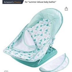 Pink Summer Bath Chair 