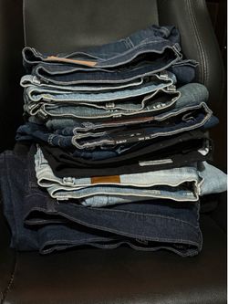 7 Pairs of jeans