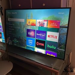 Roku Tv 50” Inch Flatscreen TCL