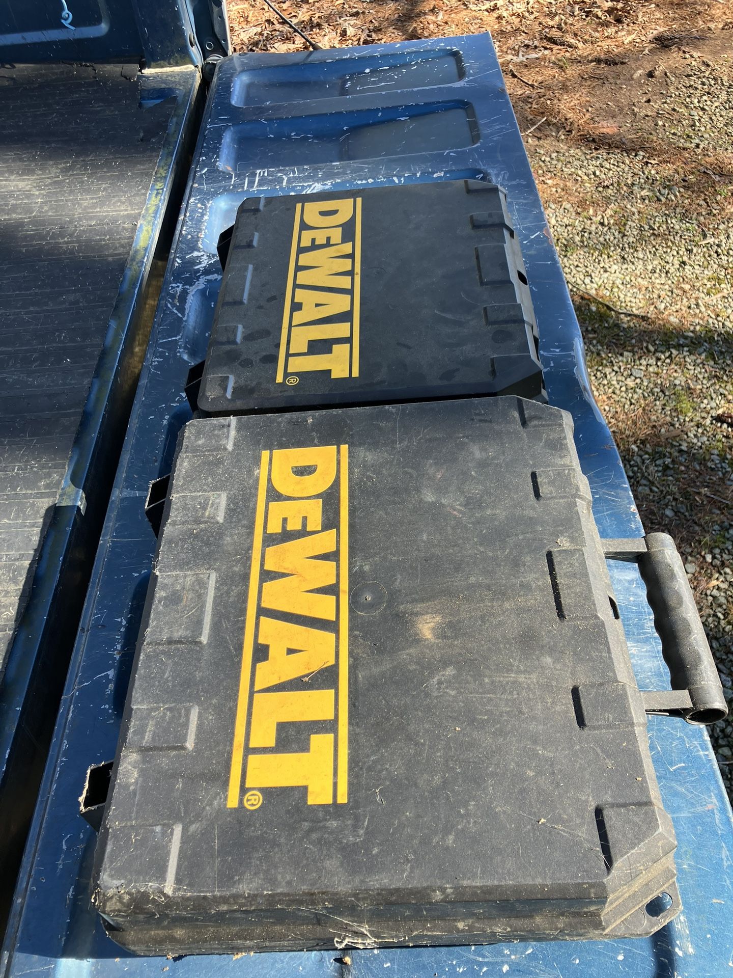 Dewalt Boxes (empty)