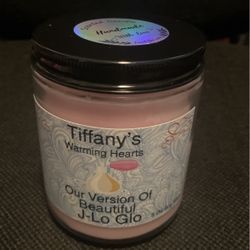 8 Oz Of Our Version Of Beautiful J-Lo Glo Candle