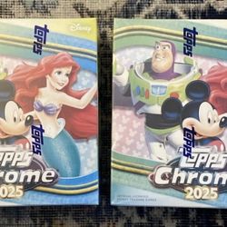 Topps Disney Chrome  Mega Box x2