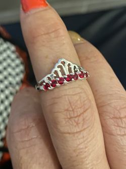 Silver Crown Ring