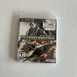 Sony Playstation 3 Ace Combat Assault Horizon game