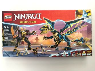 RETIRED LEGO Ninjago Elemental Dragon Vs. The Empress Mech 71796