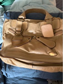 Chloe Bay Leather Satchel