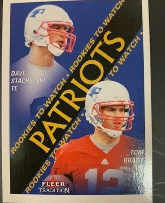 Tom Brady Rookie Card -Mint!!!