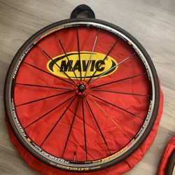 Mavic Krysirium Es  Anniversarie Wheels Set And Bags 