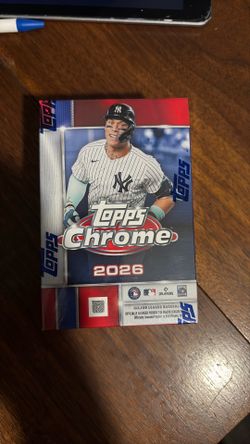 Topps chrome blaster sealed 2026