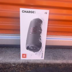 JBL Charge 5 - Portable Waterproof Speaker with Powerbank - Grey
