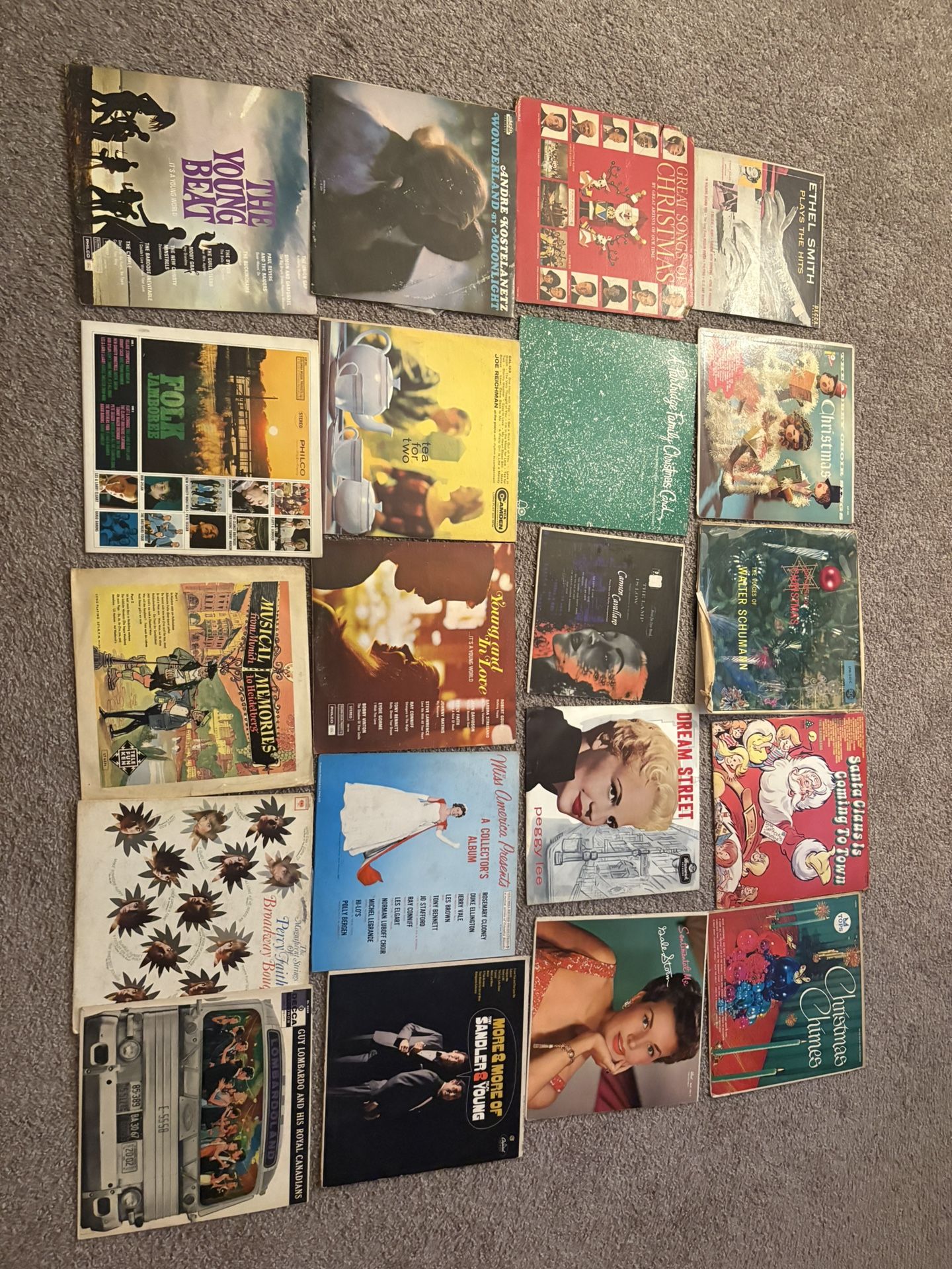 63 Vinyl records
