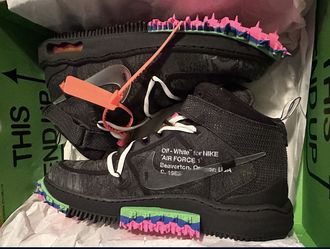 Nike Air Force 1 Mid Off-White Black