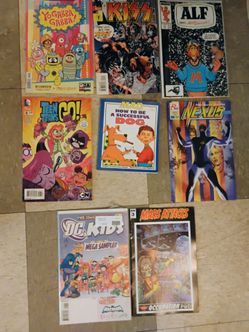 Comics lot mixed years and publishers