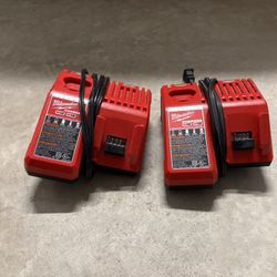 Milwaukee M12/M18 Chargers