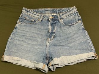 H&M Blue Denim Shorts
